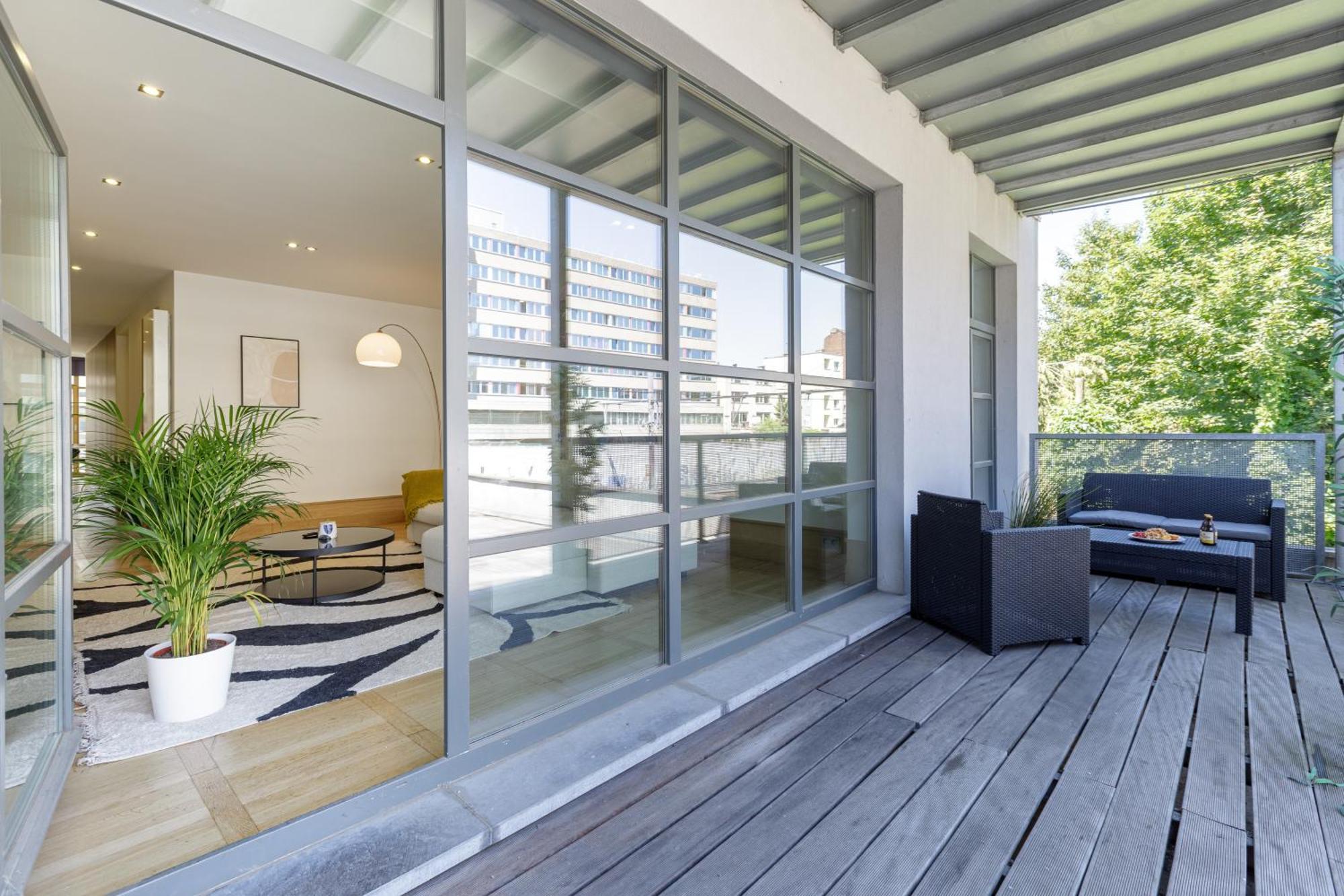 Couronne Apartments Brussels Ngoại thất bức ảnh